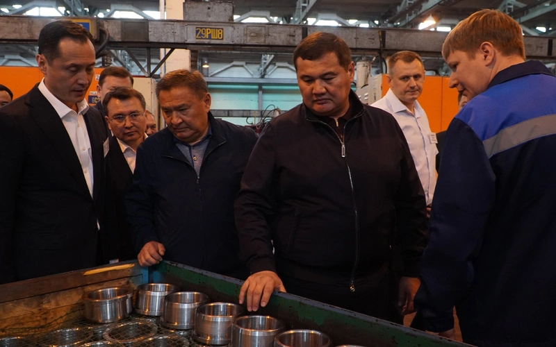 Нурлыбек Налибаев ознакомился с ходом реализации инвестпроектов в Акмолинской области