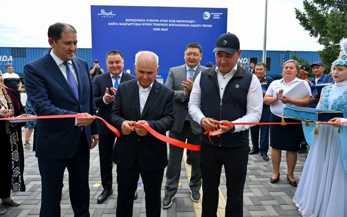 Abaı oblysynda jańǵyrtylǵan vokzal paıdalanýǵa berildi