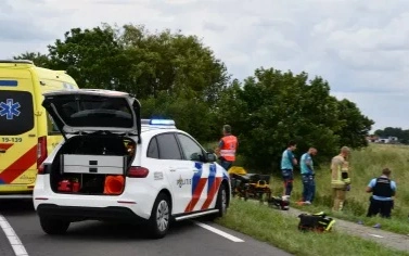 Автомобиль въехал в группу школьников на велосипедах в Нидерландах