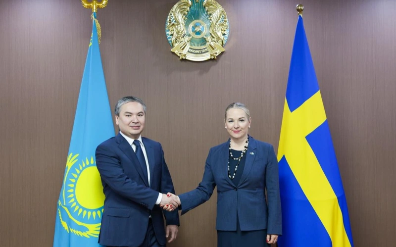 Kazakhstan, Sweden set up bilateral commission for trade–economic and investment cooperation