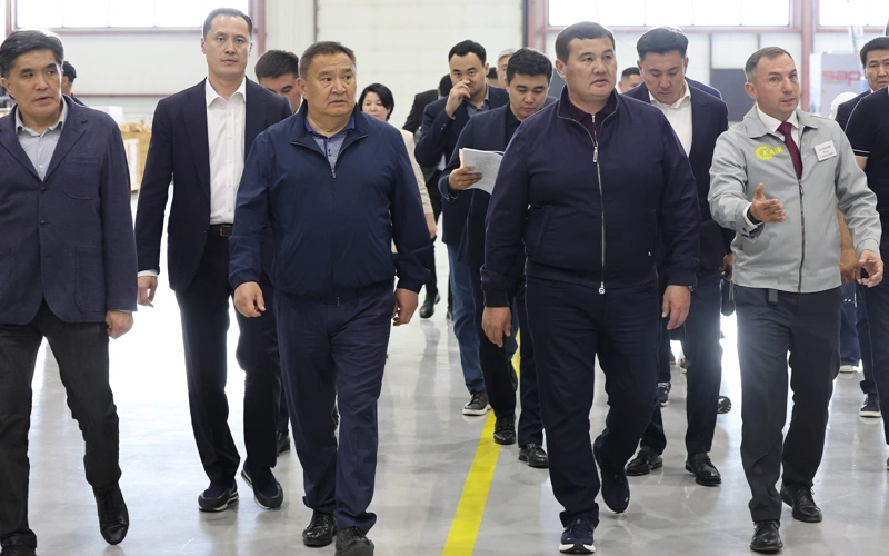 Нұрлыбек Нәлібаев  Ақмола облысында 