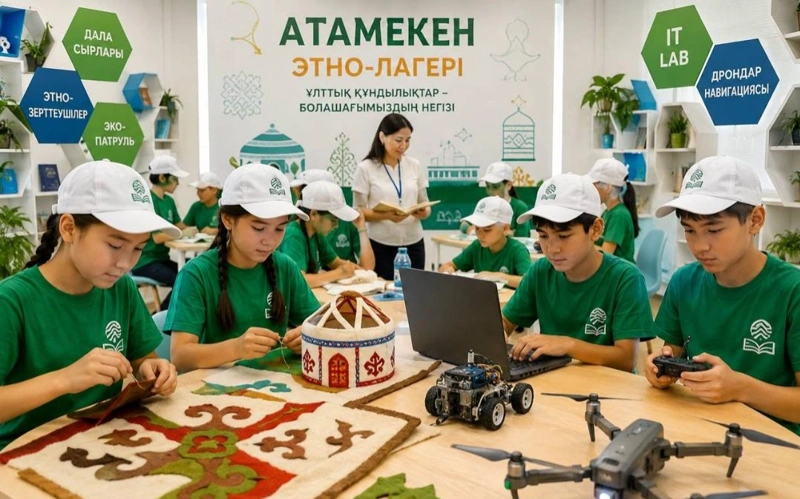 «Келешек мектептері» жазғы лагерьлері