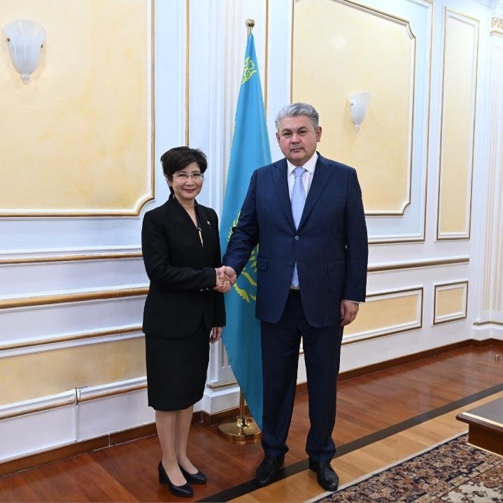 Kazakh Foreign Minister receives Thai Ambassador Kazakh Foreign Minister receives Thai Ambassador
