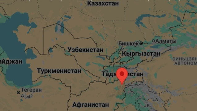 Землетрясение произошло на территории Афганистана