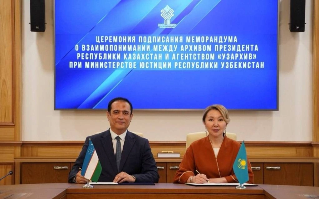 Qazaqstan men Ózbekstan arhıv salasyndaǵy yntymaqtastyqty keńeıtedi