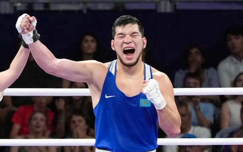 Kazakh Oralbay scores three knockdowns, propels to World Cup quarterfinals