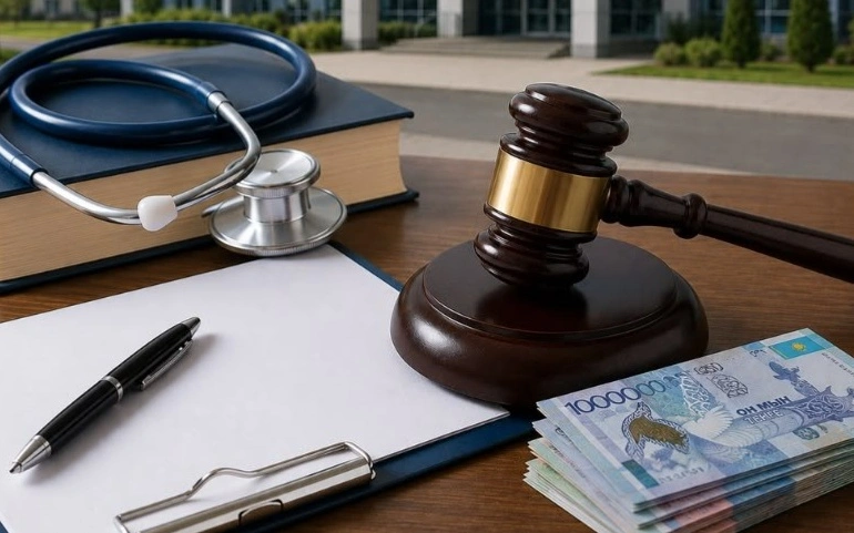 Жүктілігі үзіліп, мүгедектік алған әйел ауруханадан 5 млн теңге өндіріп алды