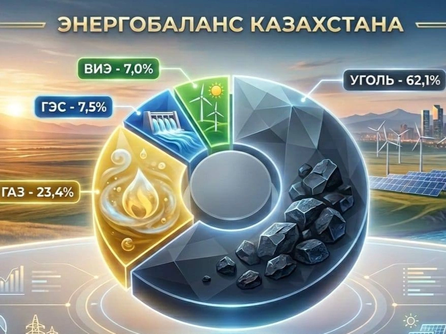 Қазақстан электр энергиясын өндіруде көмірге арқа сүйеп отыр