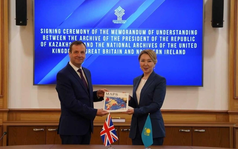 Kazakhstan and UK strengthen archival cooperation