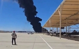 Eight feared dead in B-52 bomber crash in U.S.