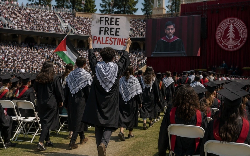 Stanford, Stanford walkout, Sundar Pichai