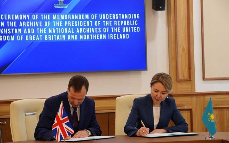 Kazakhstan and UK strengthen archival cooperation Kazakhstan and UK strengthen archival cooperation