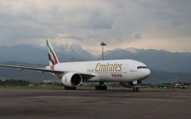 First cargo flight arrives from Dubai in Almaty