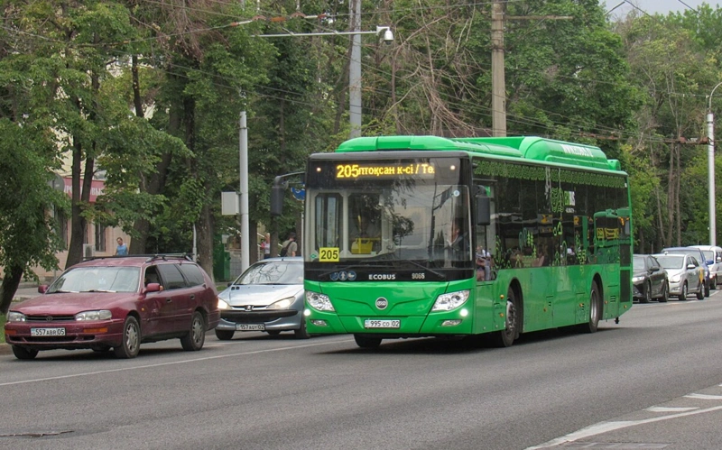 Улица, автобус, дорога Алматы