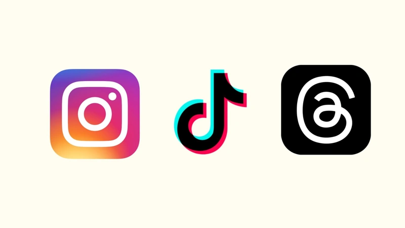 Social media, Instagram, TikTok