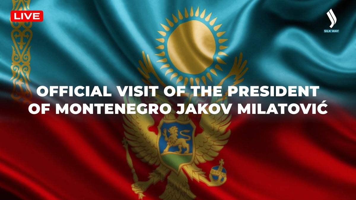 LIVE: Montenegro President on official visit to Astana