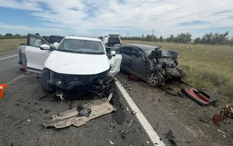 Два человека погибли в ДТП на трассе в Павлодарской области