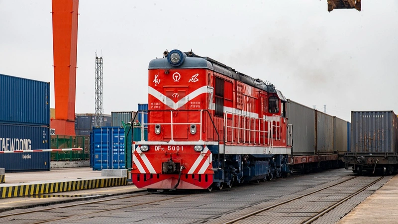 China-Europe freight train trips up 10.8-fold in a decade