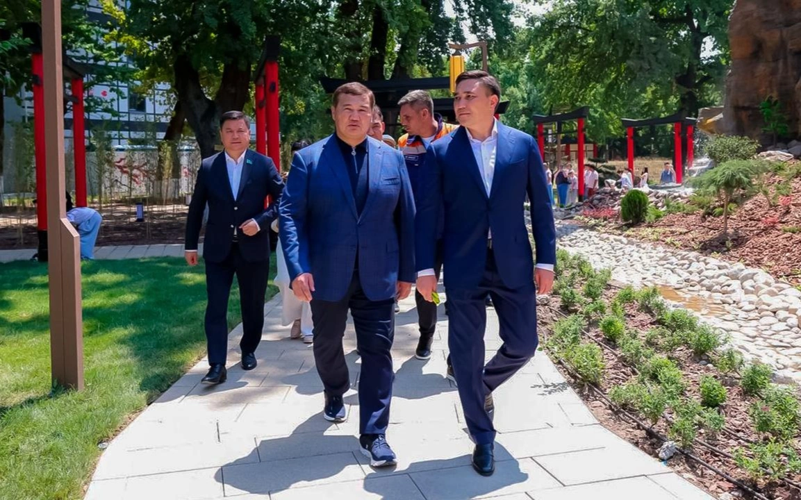 Нұрлыбек Нәлібаевтың Шымкент қаласына жұмыс сапары