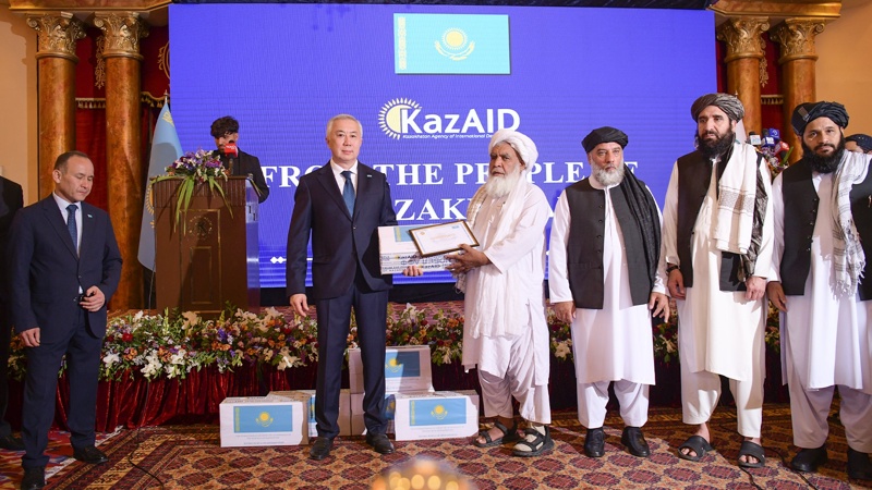 Kazakhstan sends medical team and 319 tons of humanitarian aid to Afghanistan Kazakhstan sends medical team and 319 tons of humanitarian aid to Afghanistan