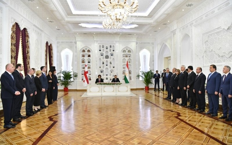 Tajikistan and Georgia sign 11 cooperation agreements following high-level talks