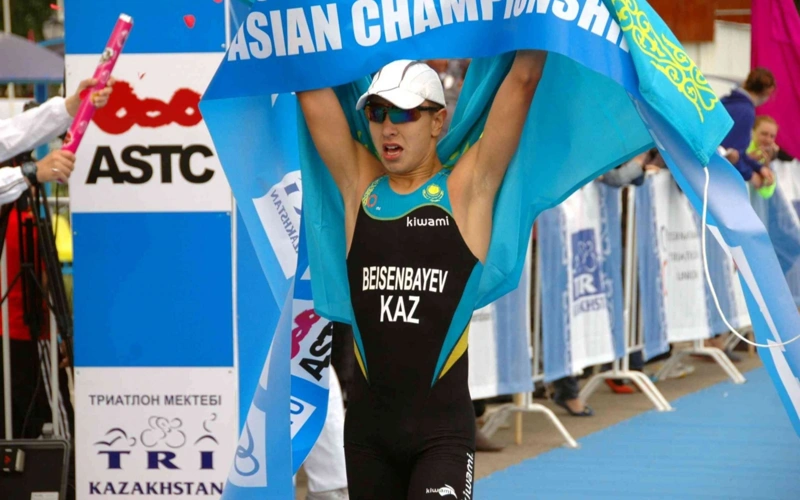 Ayan Beisenbayev wins Asia Triathlon Cup in Astana