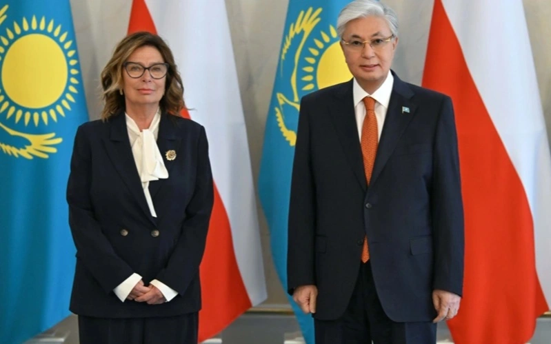 Касым-Жомарт Токаев принял маршала Сената Польши Малгожату Кидаву-Блоньскую
