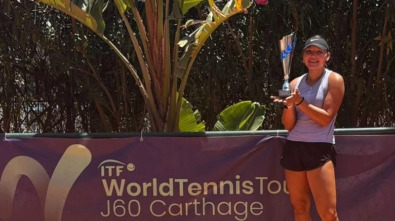 16-летняя казахстанская теннисистка стала абсолютной чемпионкой турнира ITF J60 в Тунисе
