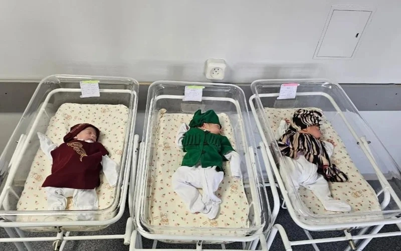 Nearly 2,000 twins and 54 triplets born in Kazakhstan