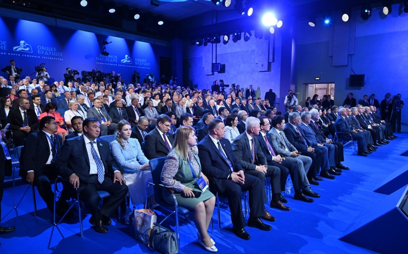 Yerlan Koshanov addresses at Great Heritage, Shared Future international forum in Brest Yerlan Koshanov addresses at Great Heritage, Shared Future international forum in Brest