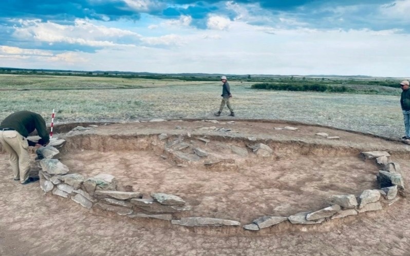 Karaganda burial mound holds traces of two civilizations Karaganda burial mound holds traces of two civilizations
