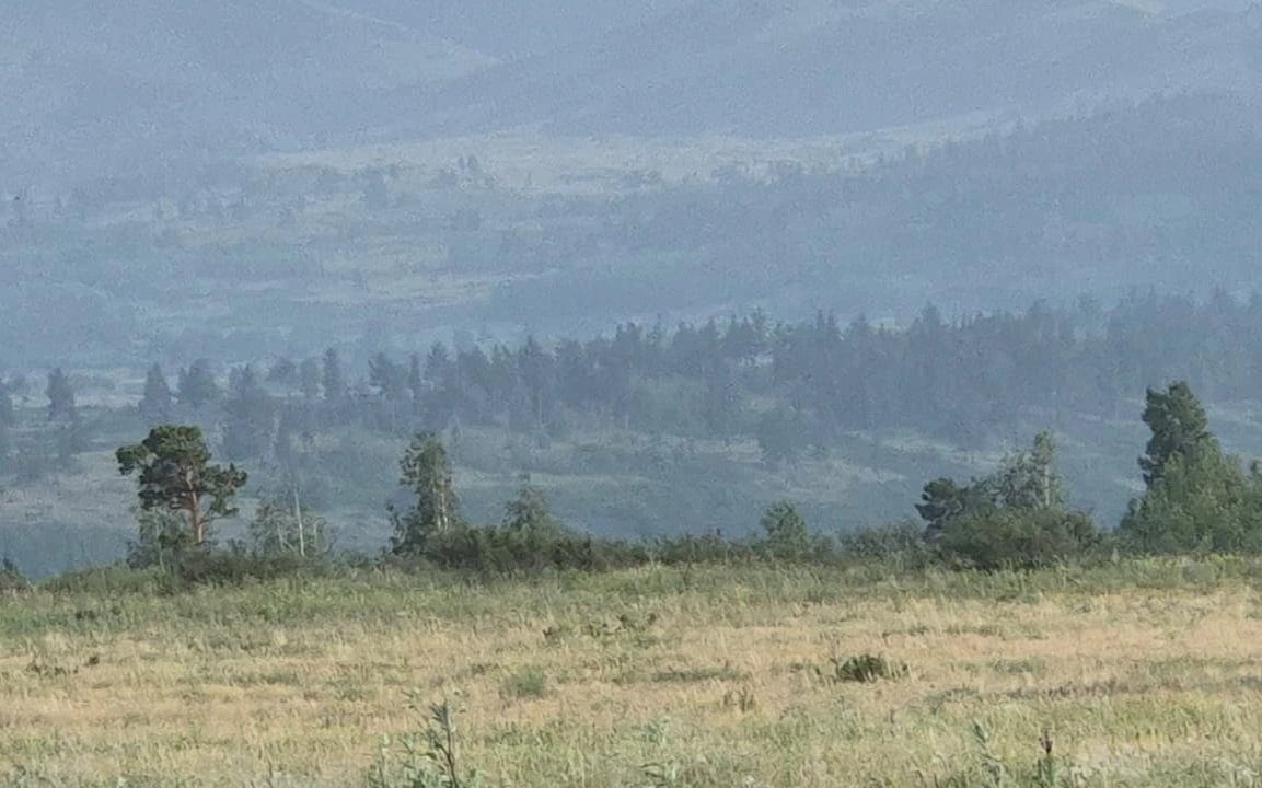 Дым из Сибири накрыл Восточный Казахстан