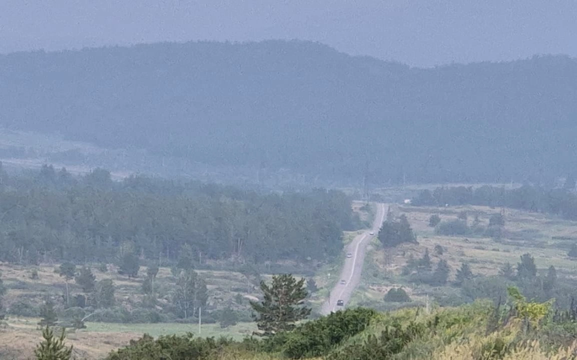 Дым из Сибири накрыл Восточный Казахстан 