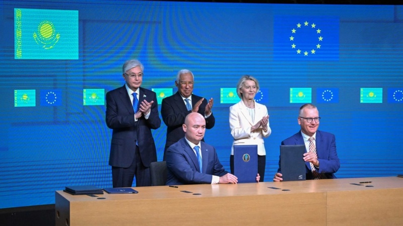 Kazakhstan, EU sign several documents
