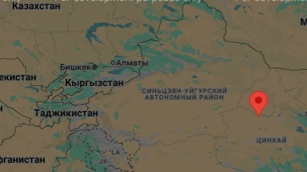 Землетрясение произошло в Китае