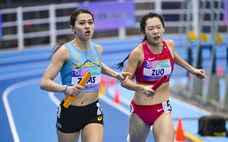 Kazakhstan bags 2 medals at Asian Relays Championships