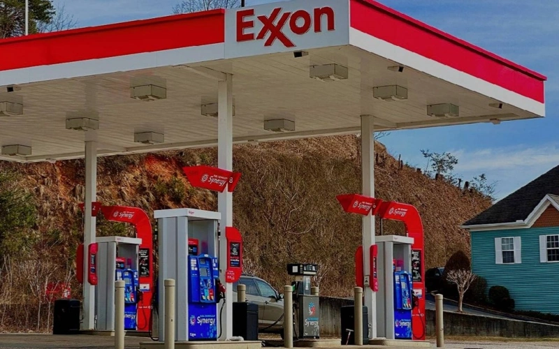 Заправка Exxon Mobil 