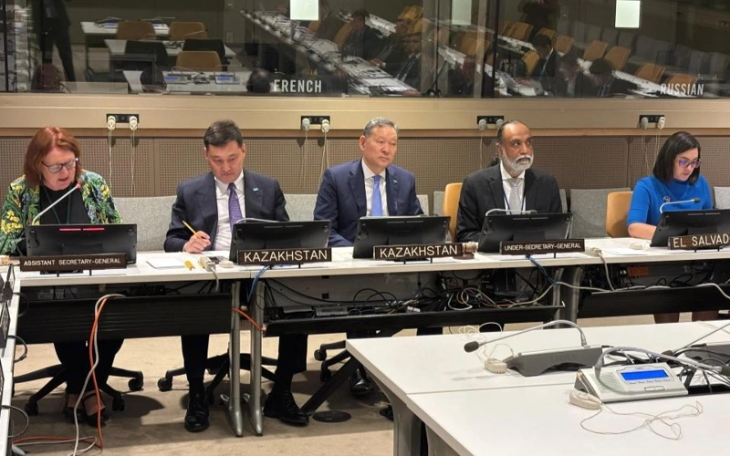 Kazakhstan showcases its digital transformation and AI achievements at UN