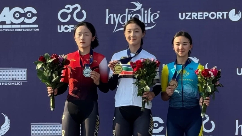 Юлия Ли маунтинбайктан Азия чемпионатында қола жүлде жеңіп алды