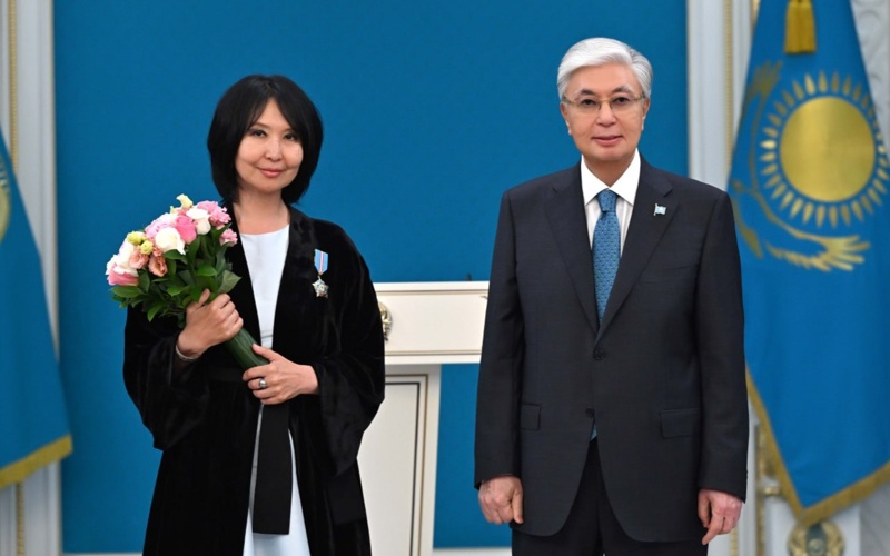 President Tokayev presents awards to media workers 