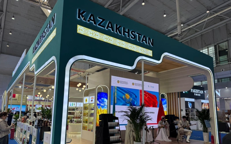 Казахстанский стенд открылся на крупнейшей выставке «Китай — Евразия»