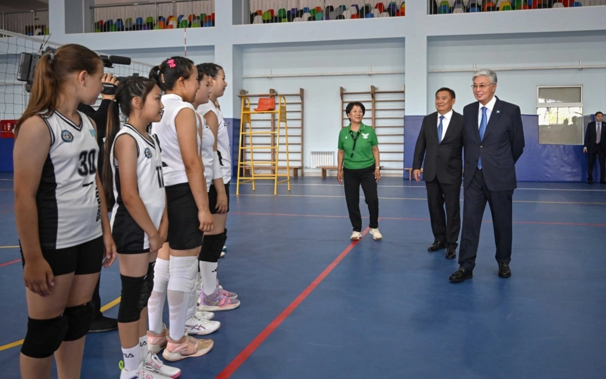 Мемлекет басшысы Burabay Arena спорт сарайына барды 