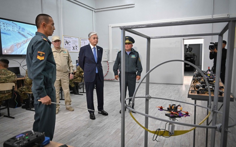 President Tokayev visits Shokan Ualikhanov Military College