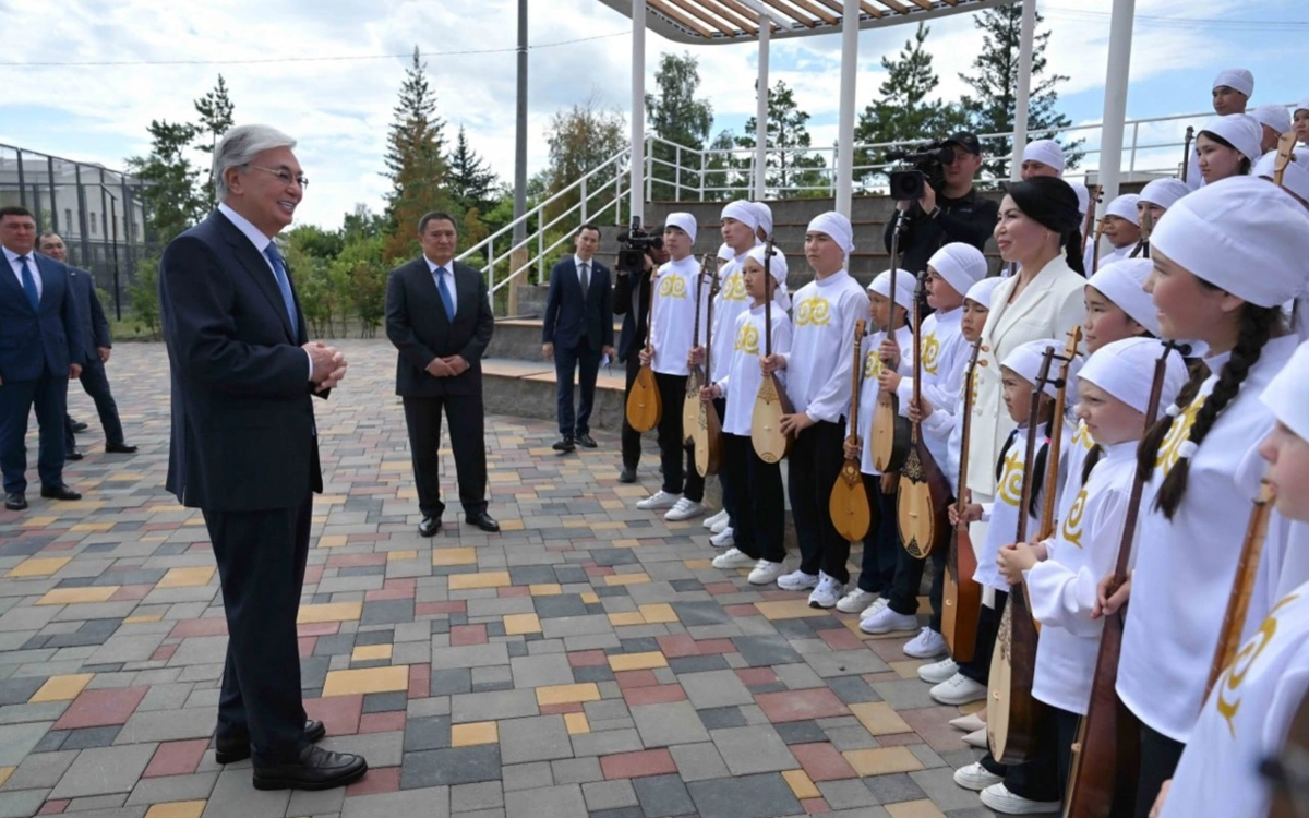 Президент Щучинск қаласындағы бірқатар нысанды аралап көрді 
