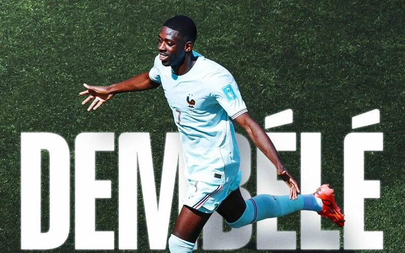 Dembele's hat-trick leads France to rout Norway and top World Cup group