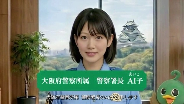 Osaka police introduce AI police chief to combat scams