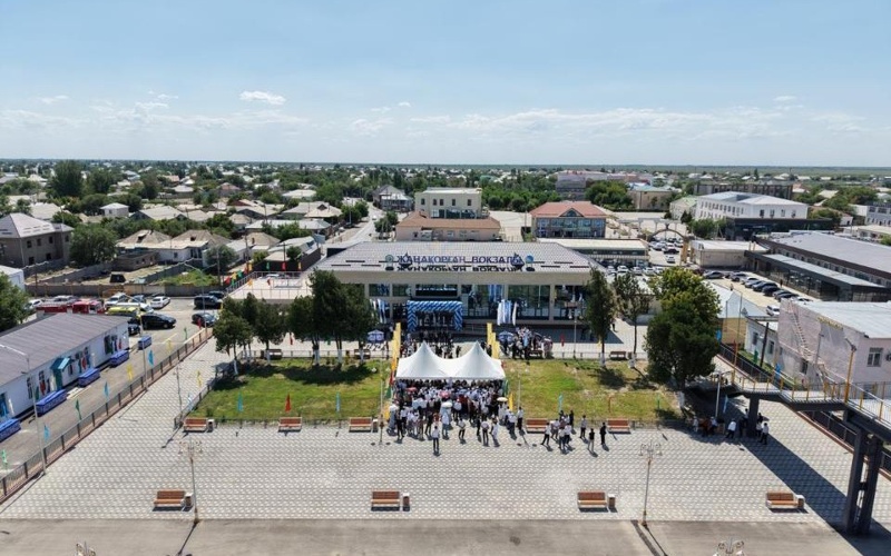 Two more modernized railway stations open in Kyzylorda region