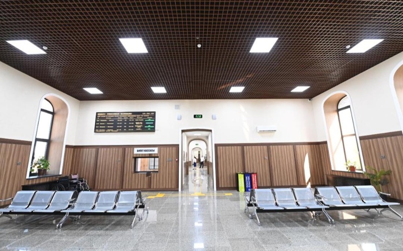 Two more modernized railway stations open in Kyzylorda region