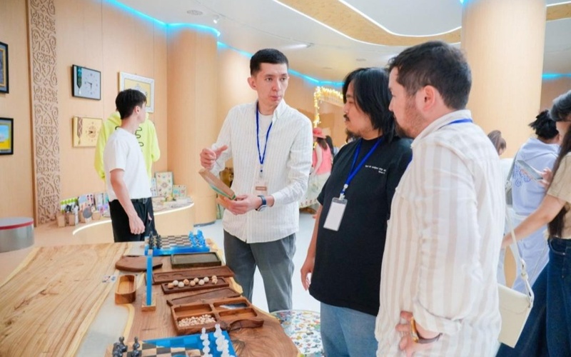 Pavlodar region presents creative products at Astana fair