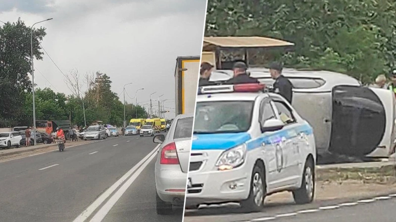 Автомобиль насмерть сбил двух человек на остановке в Павлодаре